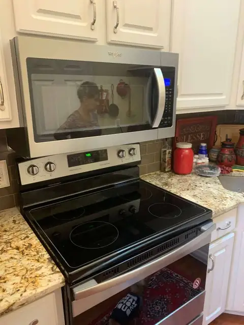 Kitchen Cabinet Hardware Update after - Tampa Handyman